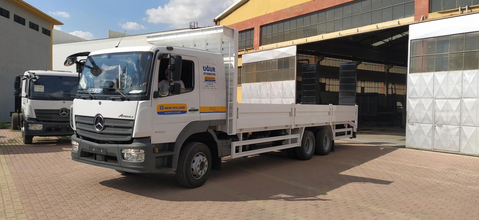 TRAKTÖR VE İŞ MAKİNASI TAŞIYICI LOWBED AYAKLI KASALAR
